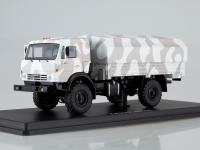 777.SSM1302 - масштабная модель КАМАЗ-43502 Камуфляж Арктика
